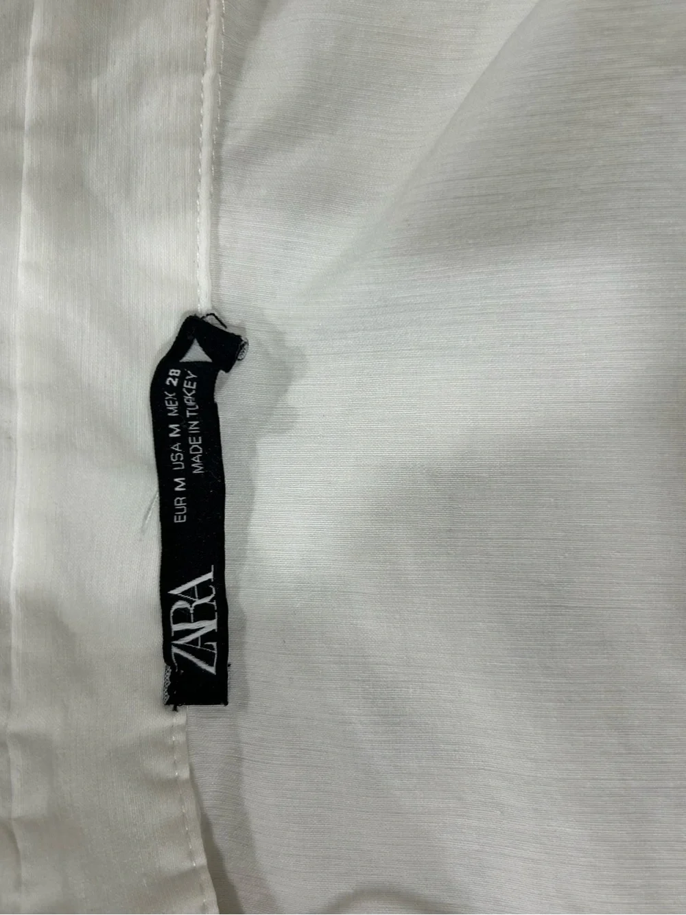 Zara White Womens top